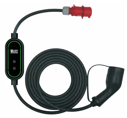 11kW Art - 2 EV-Ladegerät-tragbarer Durchsickern-Schutz 480V Ampere justierbar