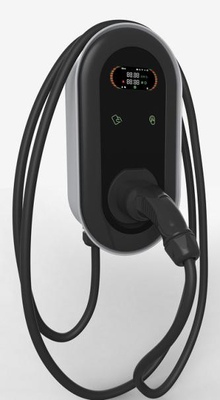 kaufen 7kW einphasig4,3-zoll-bildschirm Anzeige Wechselstroms EV Ladestations-DC6mA on-line-Fertigung