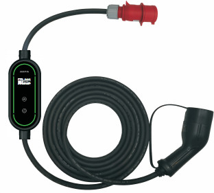 bewegliche tragbare EV Ladegerät-Art 11kW 16A 400V - 2 mit rotem CEE Plugs
