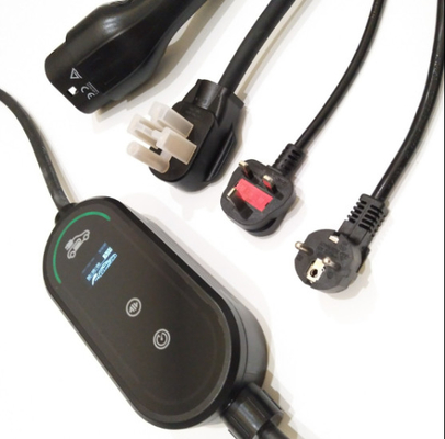 7KW Modus 2 Netzstecker Schuko Ev Ladegerät-16a mit Temperaturfühler