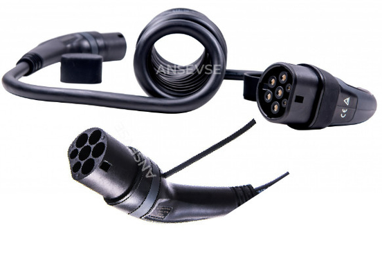 Standard-Grounding-Typ-2-Ladekabel für Elektrofahrzeuge mit Huntsman-Materialien und Schutzniveau IP65