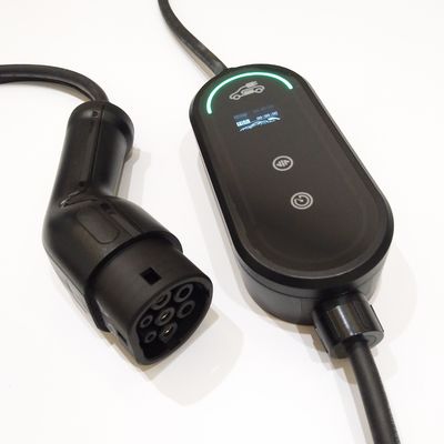 kaufen 3kW tragbares EV-Ladegerät mit verstellbarer Strömung, Verzögerungsladung und IP67-Schutz für Elektroautos on-line-Fertigung