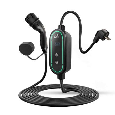 kaufen AC EV Portable Charger 3.6kW 7.4KW 11KW mit Stromanpassung on-line-Fertigung