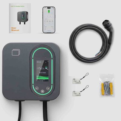 kaufen 22kW EV-Ladegerät Solar Wallbox Station 32A 480V mit dynamischer Lastbalance Box on-line-Fertigung