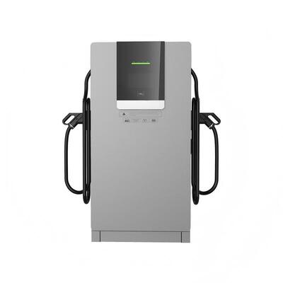 kaufen 60kW Gleichstrom-Schnellladegerät für Elektrofahrzeuge mit Doppel-CCS2-Anschluss für kommerzielle Ladestationen on-line-Fertigung
