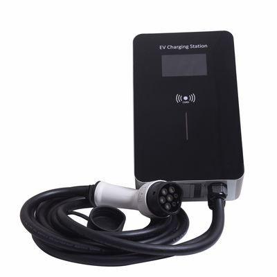 Auto-Ladestations-Elektroauto 16A 400V 11kW E verstopfen in den Stationen mit RFID-Karten