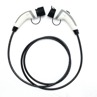 Tuv-Typ 1, zum - 2 Ladegerät-Kabel 16A TPU EV der weißen Umhüllung zu schreiben