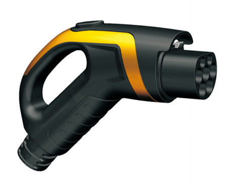 kaufen Aufladungsstecker Wechselstroms Ladegerät 63A 440V 3Phase GBT EV mit 5M Cable on-line-Fertigung