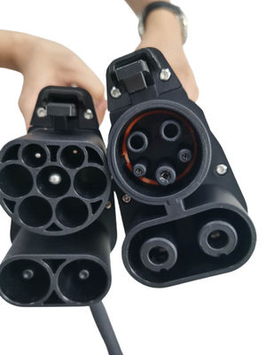 1000V 150A DC CCS kombinierte 2 zu kombiniertem 1 Adapter CCS mit 0.3m Längen-Kabel