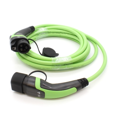 Guter Preis 16A TPU Material 5m lang Typ 2 EV Ladekabel mit ausgezeichnetem Aussehen und anpassbarer Farbe Online