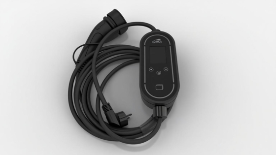 Guter Preis 11KW Type2 EV Portable Charger with 2.4 inch Screen  EV Portable Charger with APP Control Online