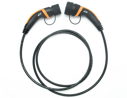 Guter Preis Materielle TUV Bescheinigung 16a TPU 1 Phasen-orange Art - 2 ev Aufladungs-Drahtseil-Elektroauto-Aufladungskabel-Erweiterung Online