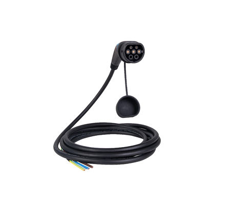 Guter Preis Begrenztes des Standard-Elektro-Mobils Iecs 62196 Aufladungskabel 32A 480V 22kW für Ladestationsart - 2 ev Ladestecker Online