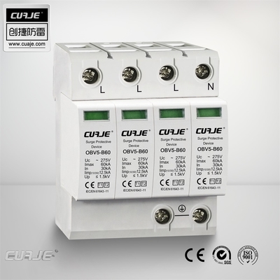 Guter Preis 50 KA RCD prüfen Leistungsschalter-Erschütterung T2 T1, oder T2-T3 kombinierte Stromstoß-Schutz Online